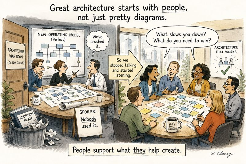 Collaborative architecture vs isolated war room